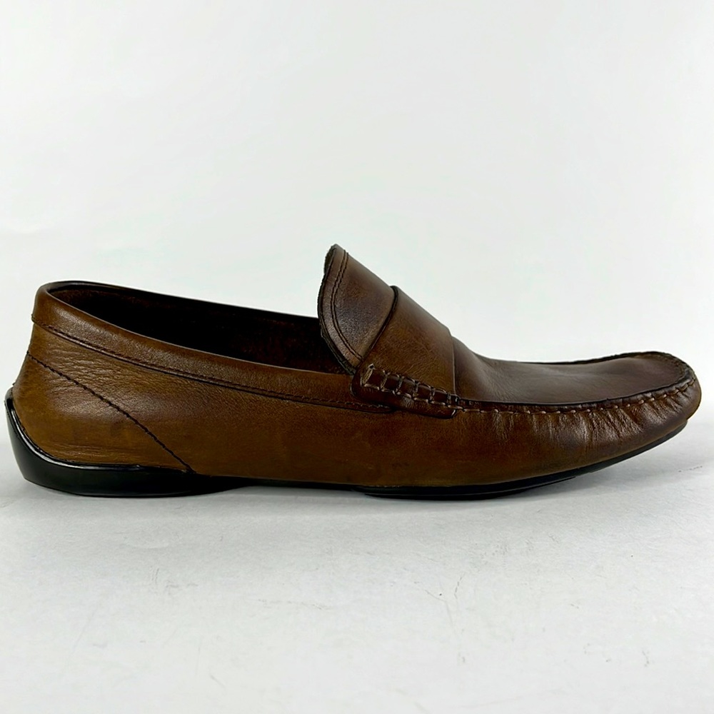 BANANA REPUBLIC BROWN LEATHER LOAFER